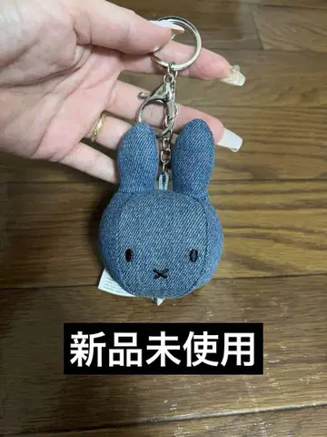 미피 데님 키링 백참