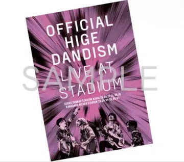 OFFICIAL HIGE DANDISM 라이브 포스터