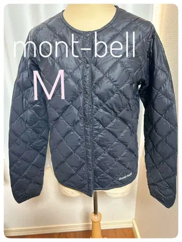 몽벨 스페리오 다운 라운드넥 라이트 다운 블랙 M