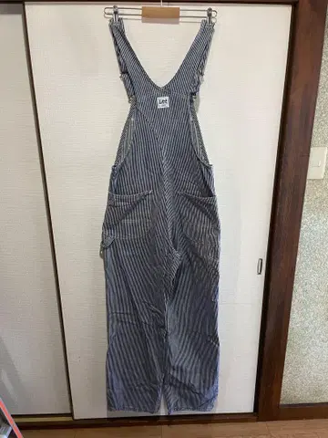 오버롤 히코리 패턴 Lee 사이즈 L