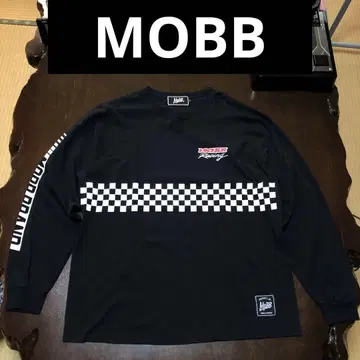 MOBB 모브 레이싱 긴팔 XL 사이즈 티셔츠 롱티