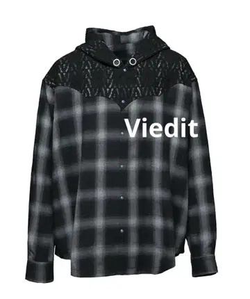 Viedit Lace Shirts Hoodie
