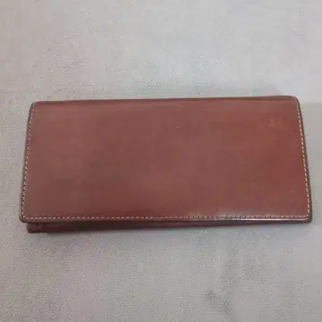 폴스미스 브라운 가죽 접이식 지갑