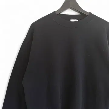 90s 빈티지 TULTEX USA제 무지 맨투맨 블랙 P12