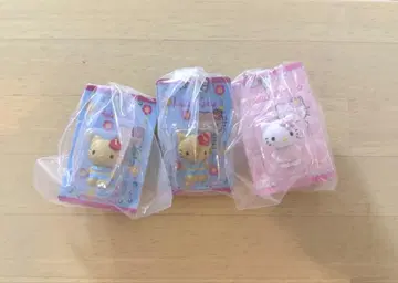 HELLO KITTY 패키지 미니어처 컬렉션 3개 묶음 판매