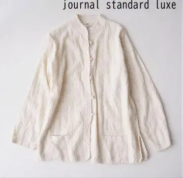 JOURNAL STANDARD LUXE 자수 오버 블라우스 겉옷으로도