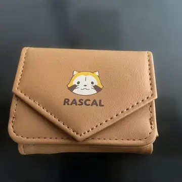 RASCAL 동물 캐릭터 지갑 베이지