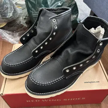 미사용 RED WING SHOES 09075-O 블랙