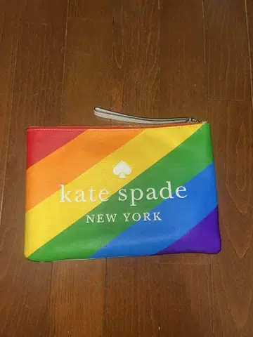 kate spade 레인보우 파우치