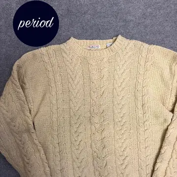 P2507 vintage Talbots 울 아란 니트