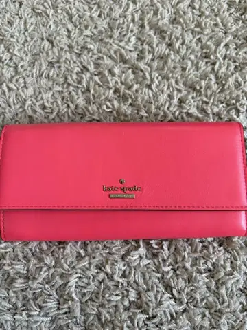 새상품급 kate spade 핑크 장지갑