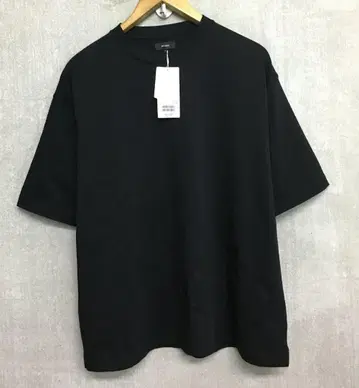 빔즈 25ss 택 포함 새상품 루즈 실켓 고밀도 와이드 T셔츠