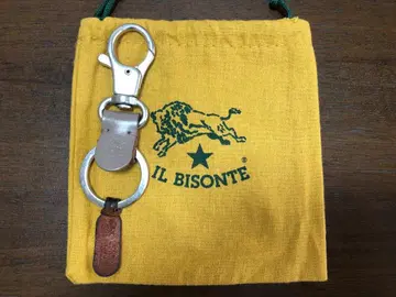 IL BISONTE 일비종떼 키링 그레이/실버 수납 가방