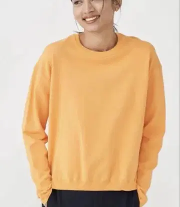투모로우랜드 맥피 드라이코튼 크루넥 풀오버