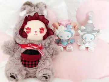 LOVELY EMMA 포켓 동물원 늑대 에마 피규어 세트
