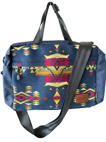 PENDLETON 네이티브 무늬 토트백 (숄더 스트랩 포함)