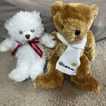 Lexus & Mercedes-Benz 봉제 인형 세트 렉서스 벤츠