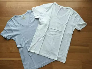 ZARA V넥T셔츠 2장 세트