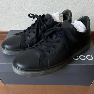 Ecco street tray m 에코 가죽 신발