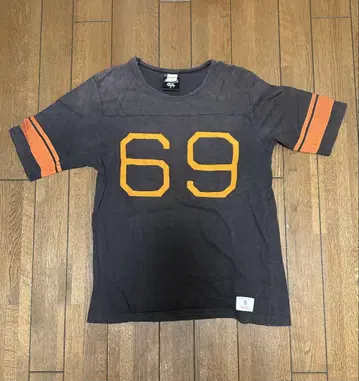 러셀 애슬레틱 69 티셔츠 러셀 풋볼 티셔츠