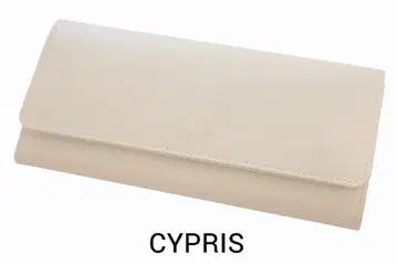 CYPRIS 키프리스 새상품 가죽 장지갑 29700엔 베이지 허니셀