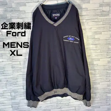 [ USA 구제 의류 ] 나일론 자켓 풀오버 XL 포드 절개 소재 피스테