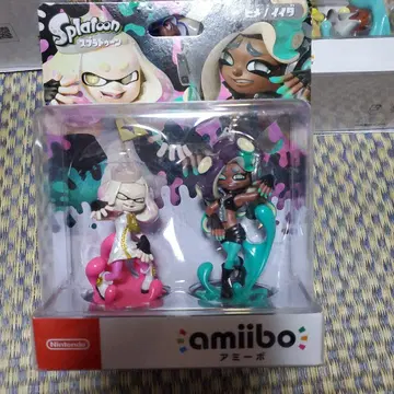 스프라툰 amiibo 히메 이이다 세트