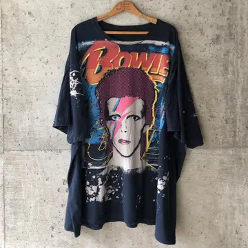 10s DAVID BOWIE 데이비드 보위 T셔츠 OVP 5XL 6L