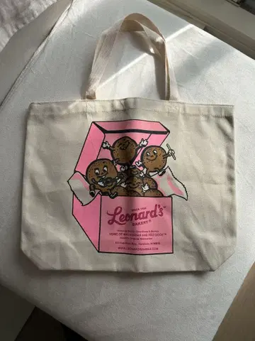 (하와이 한정판) Leonard's Bakery 토트백 미사용 새상품