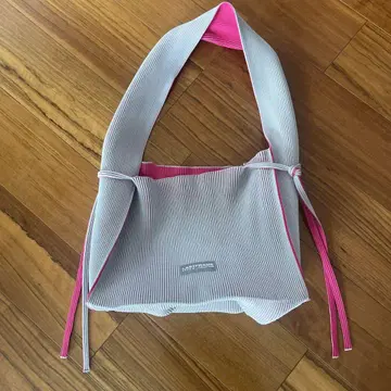 LASTFRAME HINEMOSU BAG L.GRAY x PINK 대용량