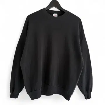 00s 빈티지 RUSSELL 무지 맨투맨 다크 그레이 L P19