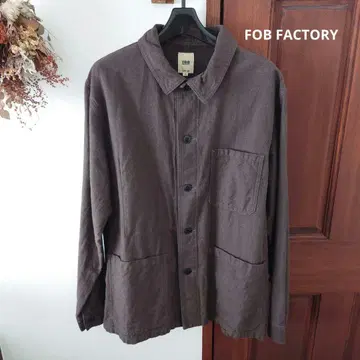 FOB FACTORY 커버올 다크 브라운 사이즈 3