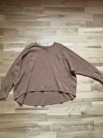 Americana 브라운 긴팔 와플