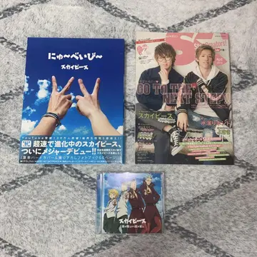 스카이피스 앨범 잡지 CD