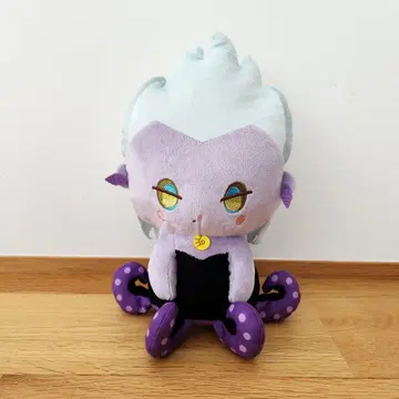 SEGA 럭키 쿠지 빌런즈 에리얼 봉제 인형 디즈니