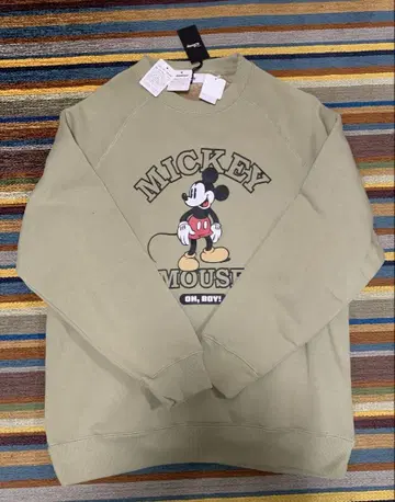 Disney 미키마우스 맨투맨 L