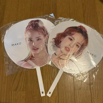 NiziU 마코 부채 미개봉