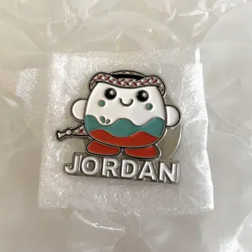 오사카 간사이 엑스포 요르단관 한정 핑 배지