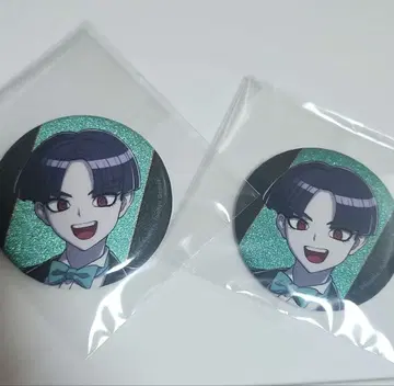 마루코라쿠 글리터 캔뱃지