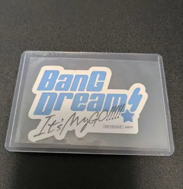뱅드림 MyGO!!!!! 애니메이션 제작 발표회 한정판 입장 혜택 스티커