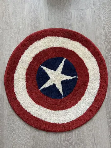 MARVEL 캡틴 아메리카 러그