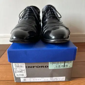 KENFORD 블랙 드레스 신발 25.5cm