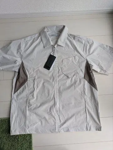 MERRELL 집업 반팔 셔츠 베이지