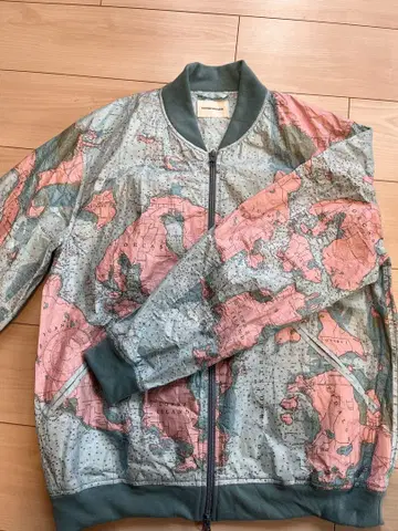 CALIFORNIA RANCH HOUSE 지도 도안 페이퍼 자켓