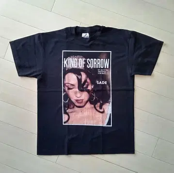 SADE 샤데이 KING OF SORROW 2001 밴드 티셔츠