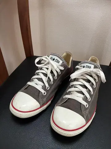 ALL STAR 차콜 그레이 로우컷 스니커즈
