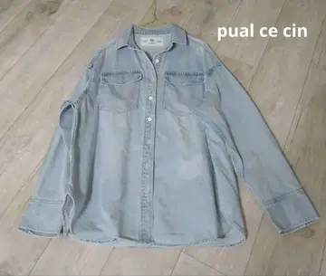 pual ce cin 빈티지 데님 셔츠
