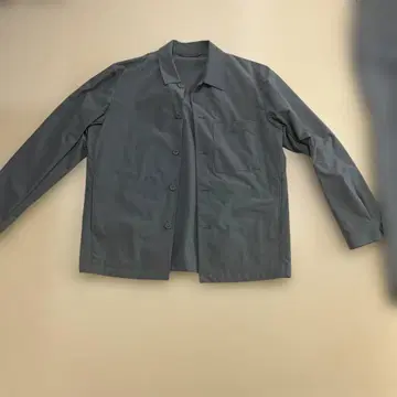 UNIQLO 그레이 긴팔 셔츠 팬츠 세트 M