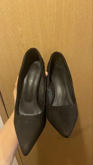 스웨이드 핀힐 파티 신발 ZENVIMI
