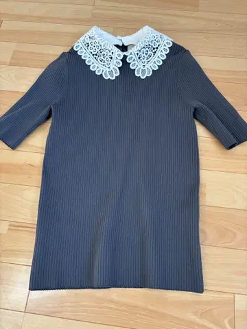 UNITED ARROWS 2WAY 레이디 니트 리브 티셔츠